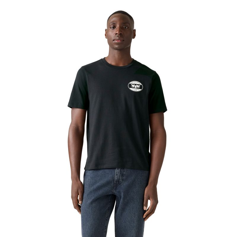 LEVIS - Polera Hombre Graphic Crewneck Tee Negro Levis