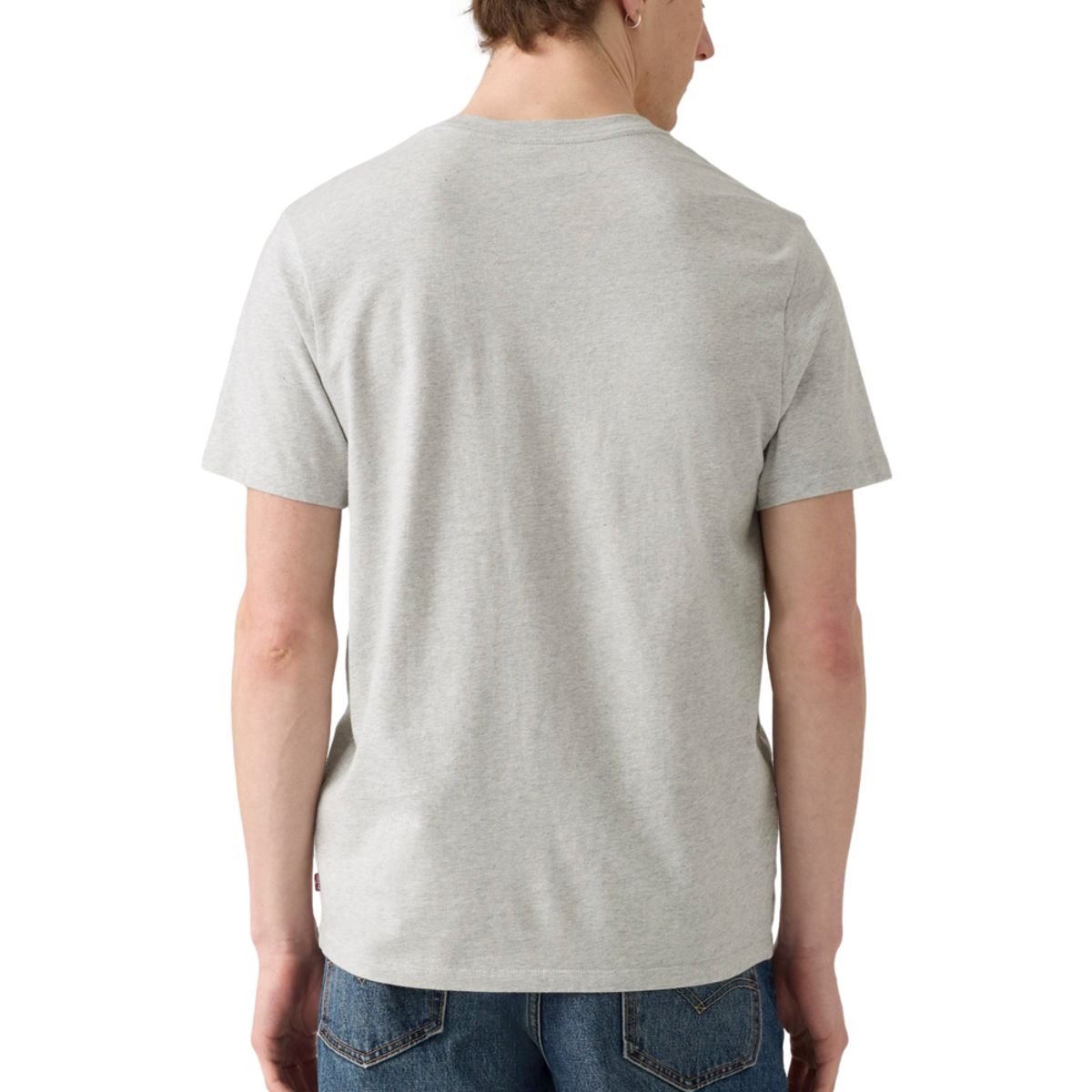 LEVIS - Polera Hombre Graphic Crewneck Tee Gris Levis