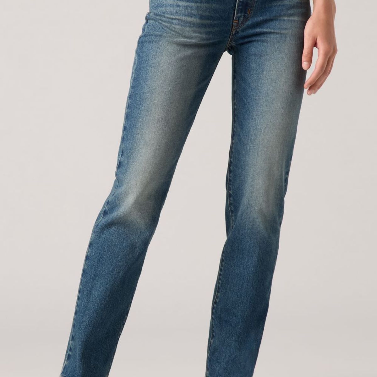 LEVIS - Jeans Mujer 724 High Rise Straight Azul Levis