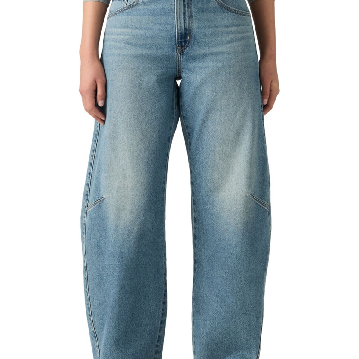 LEVIS - Jeans Mujer Baggy Dad Barrel Celeste Levis