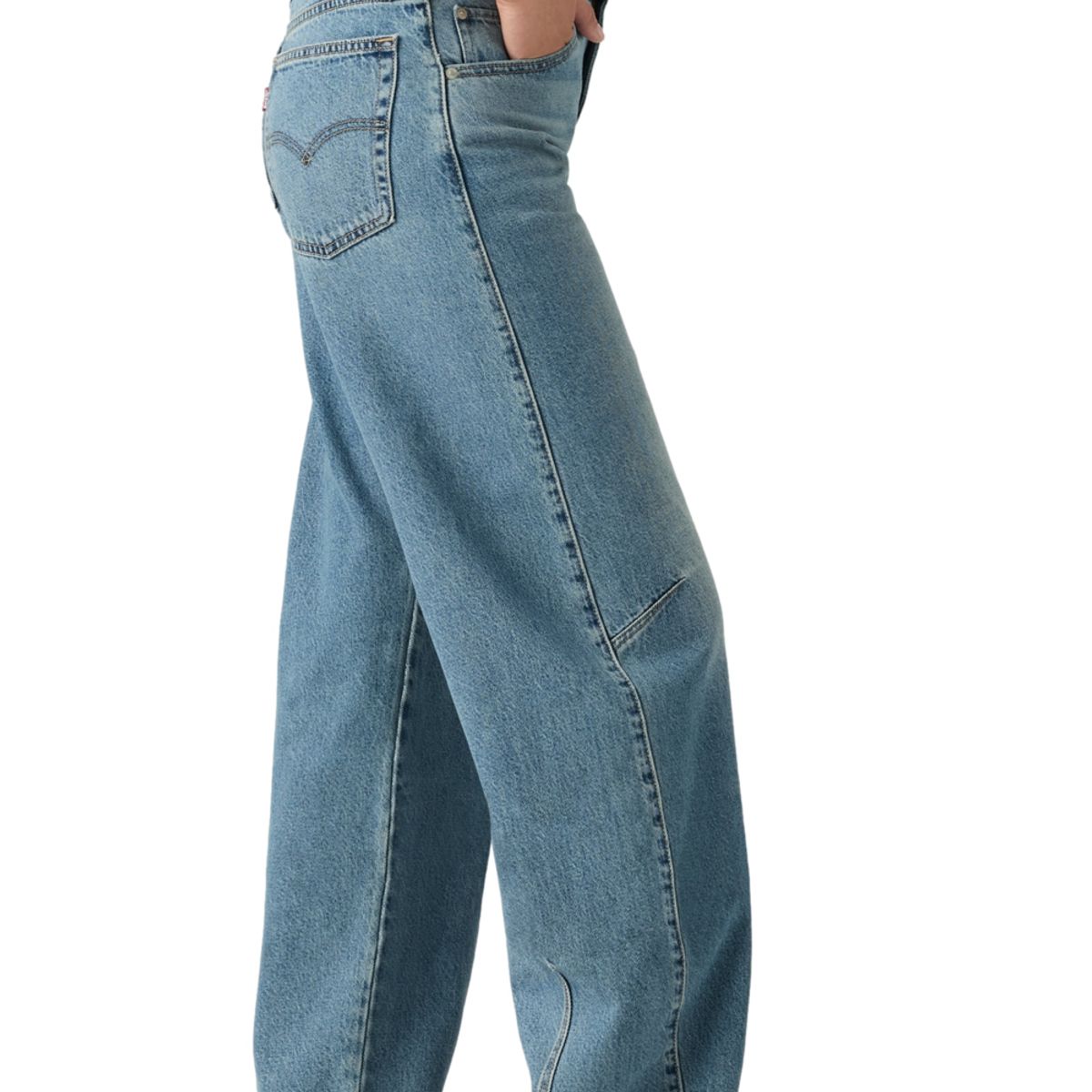 LEVIS - Jeans Mujer Baggy Dad Barrel Celeste Levis