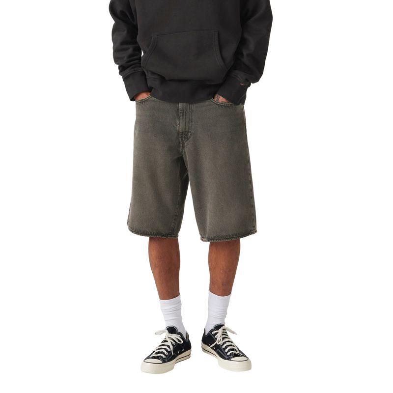 LEVIS - Shorts Hombre 478 Baggy Negro Levis