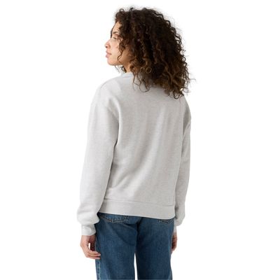 Imagen 2 del producto Polerón Mujer Graphic Heritage Crew Gris