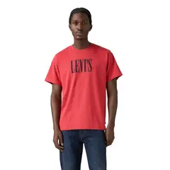 LEVIS - Polera Hombre Relaxed Fit Tee Rojo