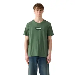 LEVIS - Polera Hombre Graphic Crewneck Tee Verde
