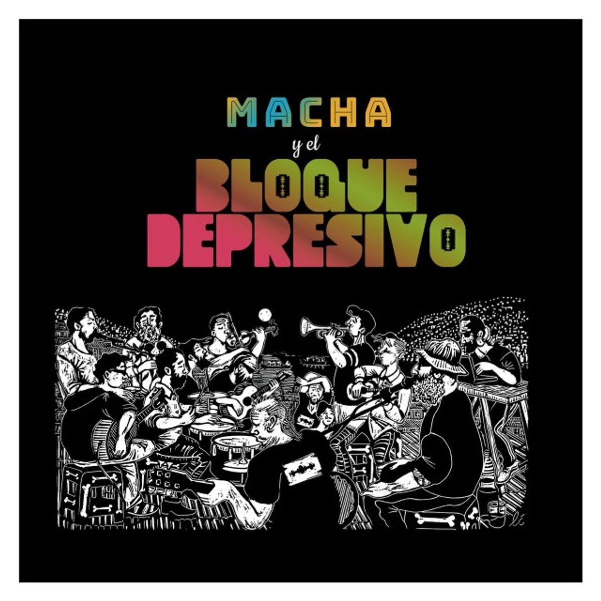 HITWAY MUSIC - MACHA Y EL BLOQUE DEPRESIVO - MACHA Y EL BLOQUE DEP - VINILO