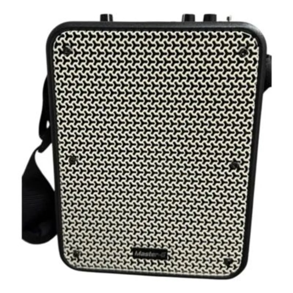 MASTER G - PARLANTE PORTATIL KARAOKE TWS MASTER-G MGFREESTYLE + MICROFONO NEGRO