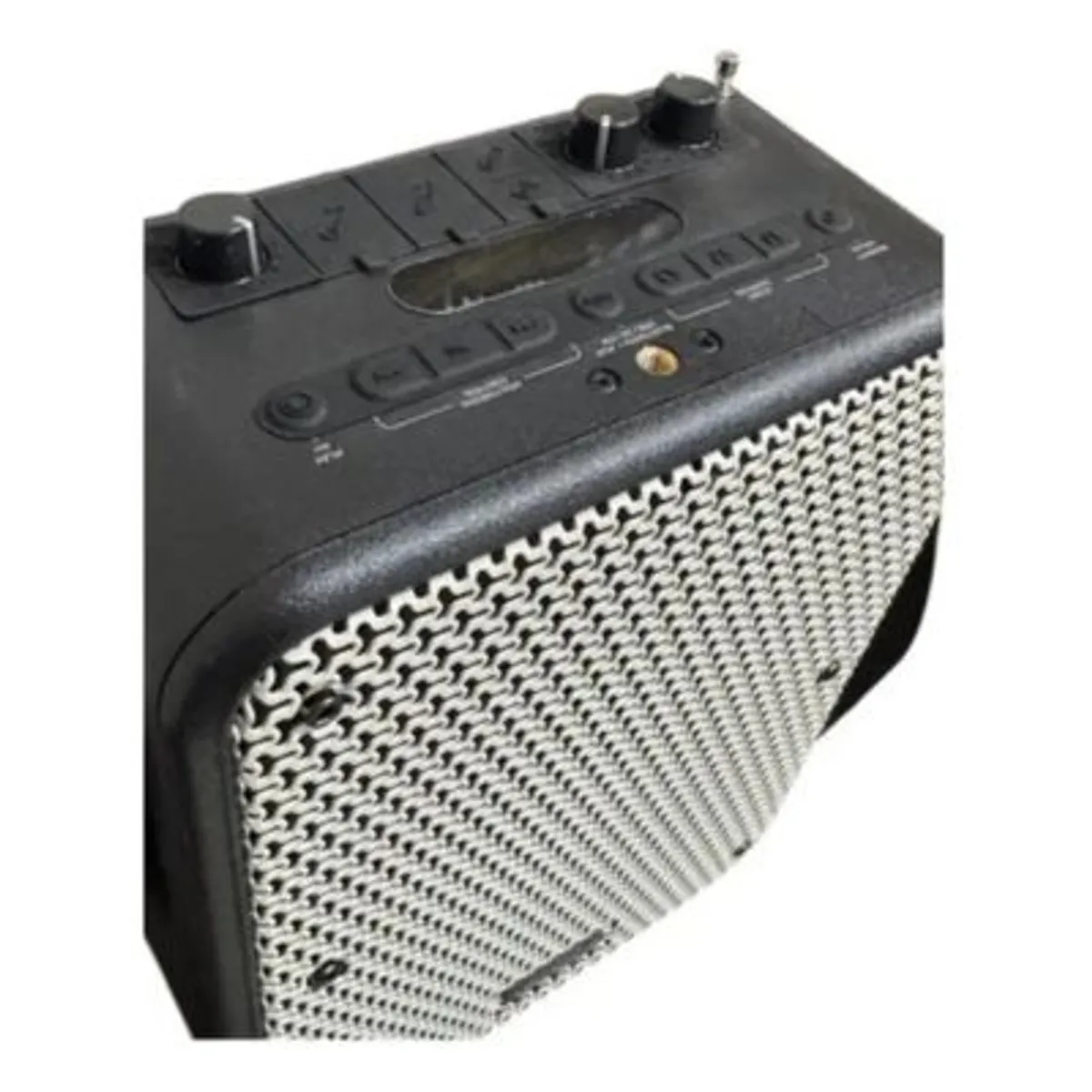 MASTER G - PARLANTE PORTATIL KARAOKE TWS MASTER-G MGFREESTYLE + MICROFONO NEGRO