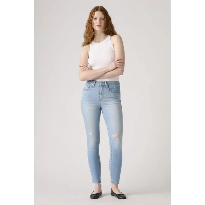 LEVIS - Jeans Mujer 721 High Rise Skinny Celeste Levis