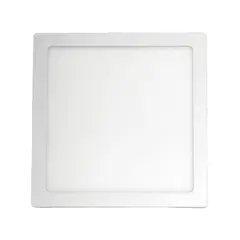 LEMU LUX - Panel Luz Calida ECO Cuadrado Sobrepuesto 18W