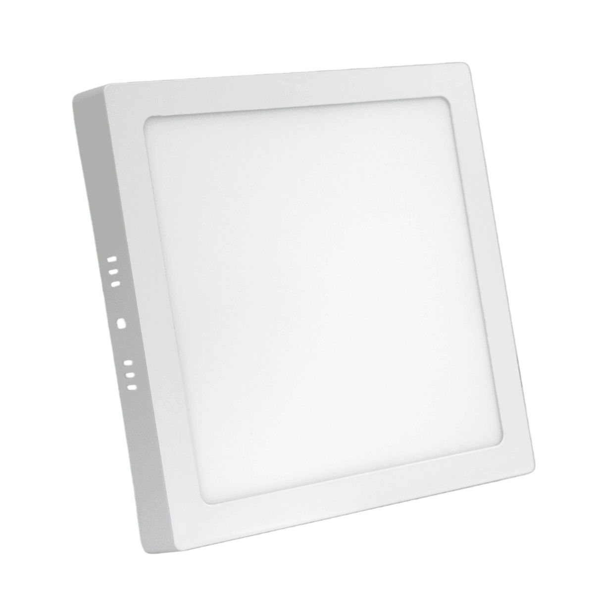 LEMU LUX - Panel Luz Calida ECO Cuadrado Sobrepuesto 18W
