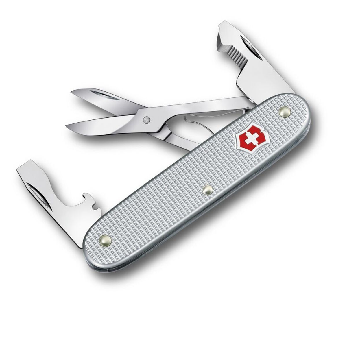 VICTORINOX - Navaja Companion Slim Alox gris Victorinox