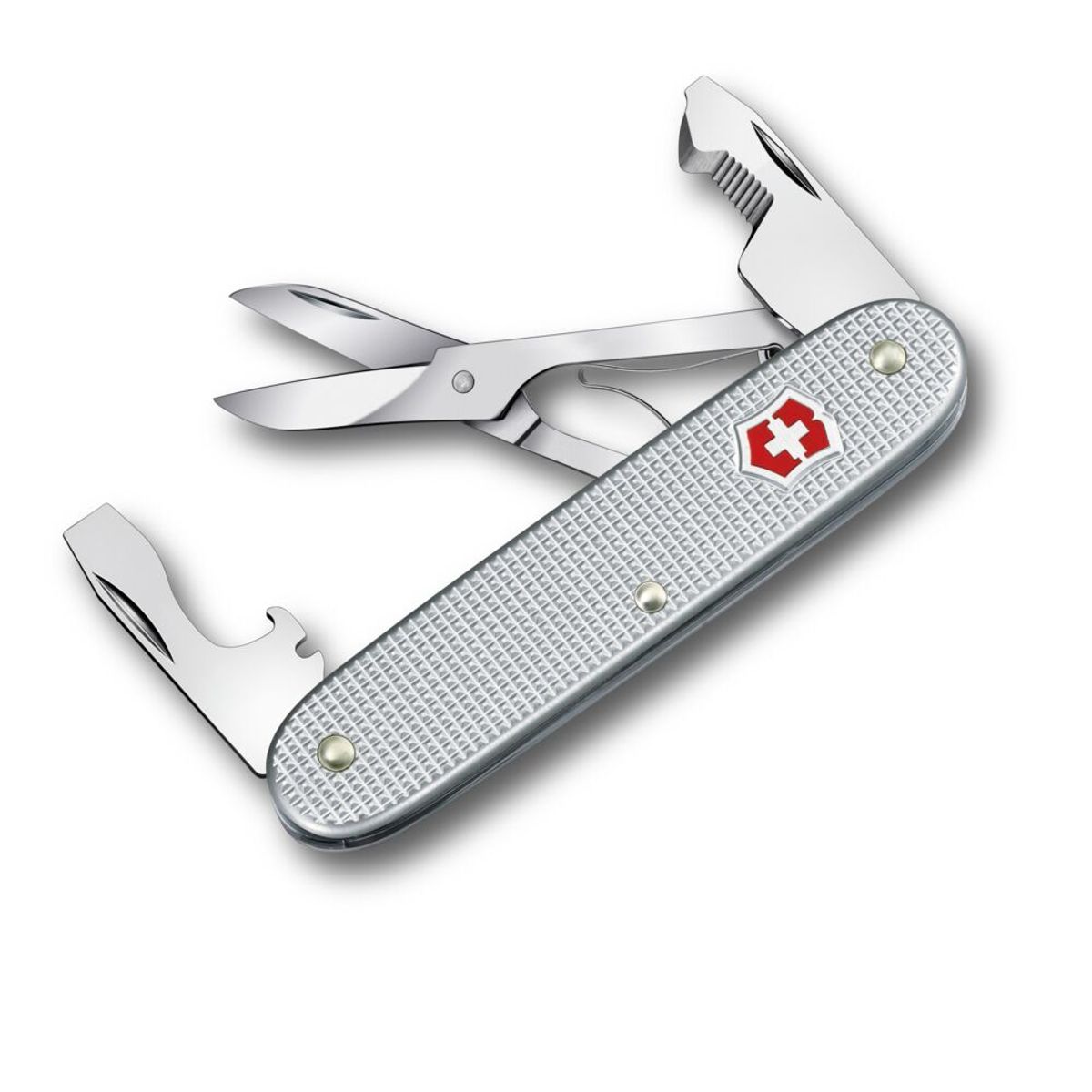 VICTORINOX - Navaja Companion Slim Alox gris Victorinox