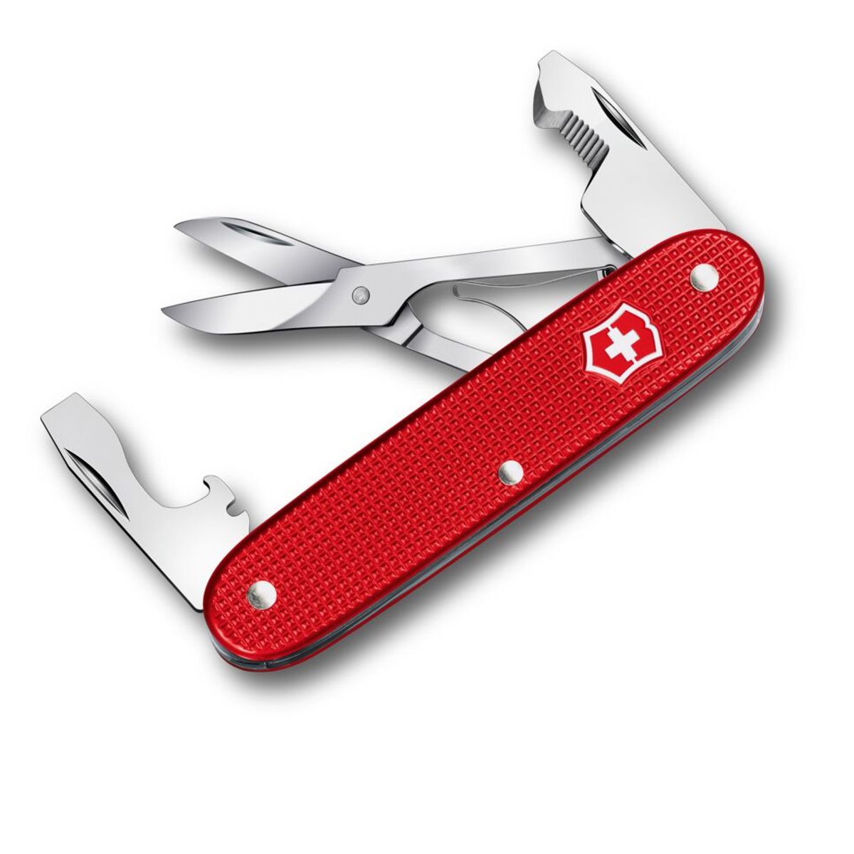 VICTORINOX - Navaja Companion Slim Alox rojo Victorinox