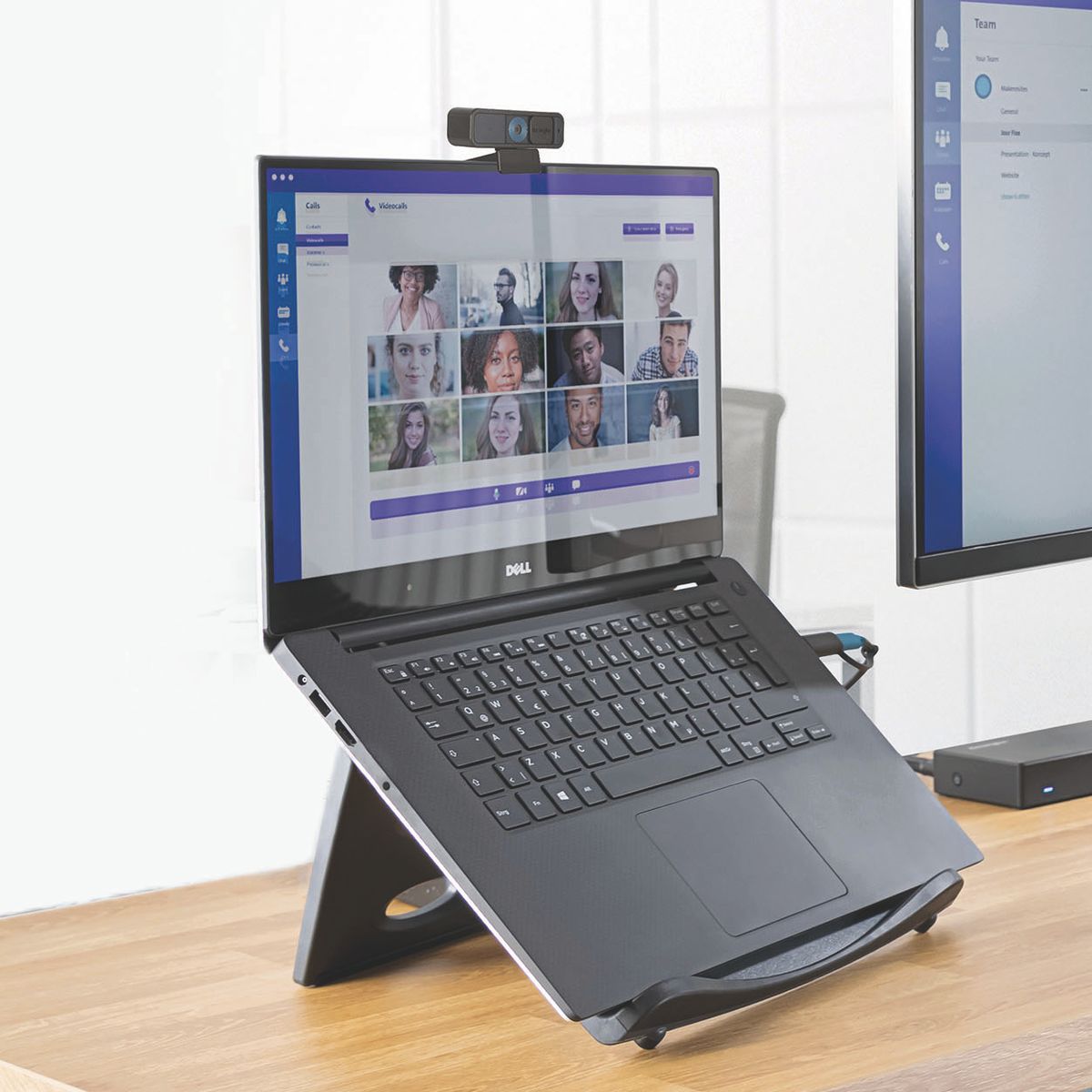 KENSINGTON - Base para Notebook Kensington Easy Riser® EQ SmartFit® Negra