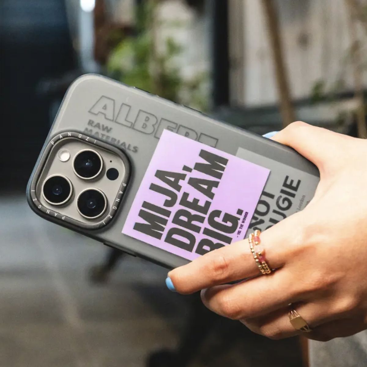 GENERICO - Carcasa Pangzi Mija Dream Big IPH 15 PRO