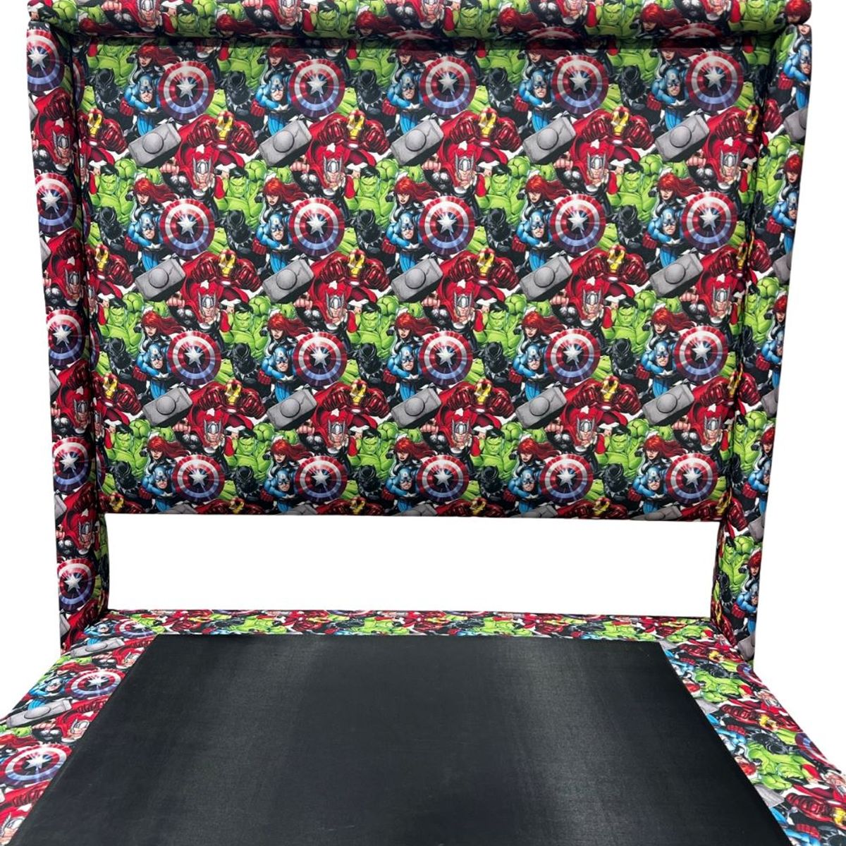 MUEBLES NEW - CAMA PLAZA Y MEDIA INFANTIL AVENGERS.