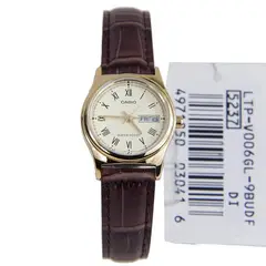 CASIO - RELOJ LTPV006GL-9B MUJER ANALOGO METAL