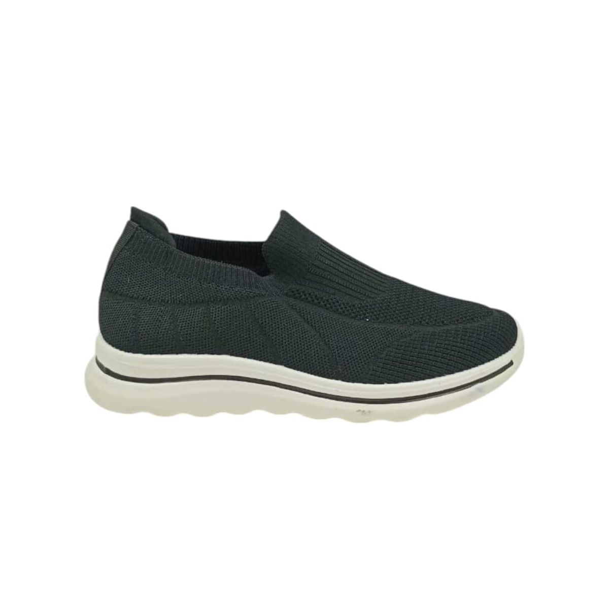 HERIEL - Zapatilla Negra Textil Mujer