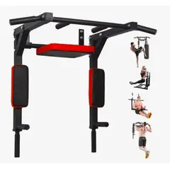 ATLAS - Ejercicios Multifuncional Barra Dominadas Pared Gym 8en1