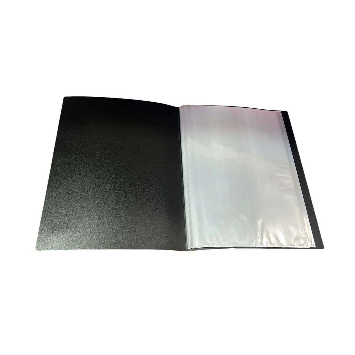 ADIX - Carpeta Adix con 20 Fundas Color Negro (Oficio)