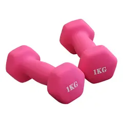 GENERICO - Par Mancuernas FEMMEFIT HEXAGRIP 1KG CU