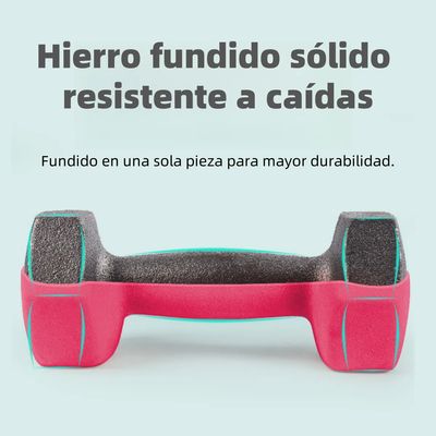 Imagen 2 del producto Par Mancuernas FEMMEFIT HEXAGRIP 1KG CU