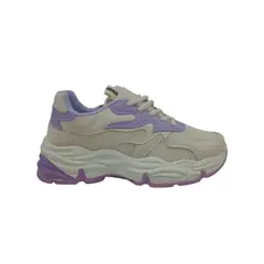 HERIEL - Zapatilla Purpura Plataforma Mujer