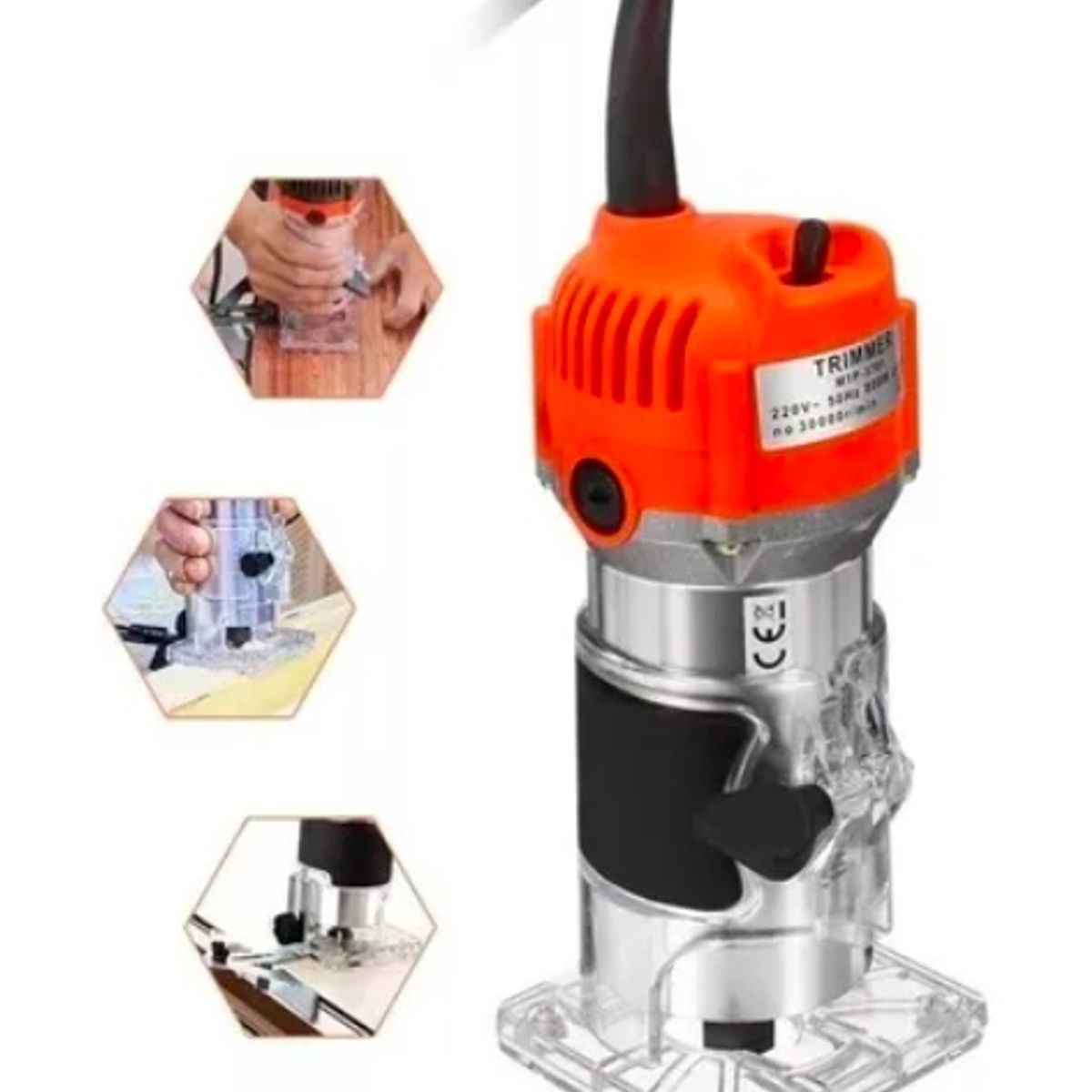 ATLAS - Fresadora Router Tupi 30000rpm Toma De 14