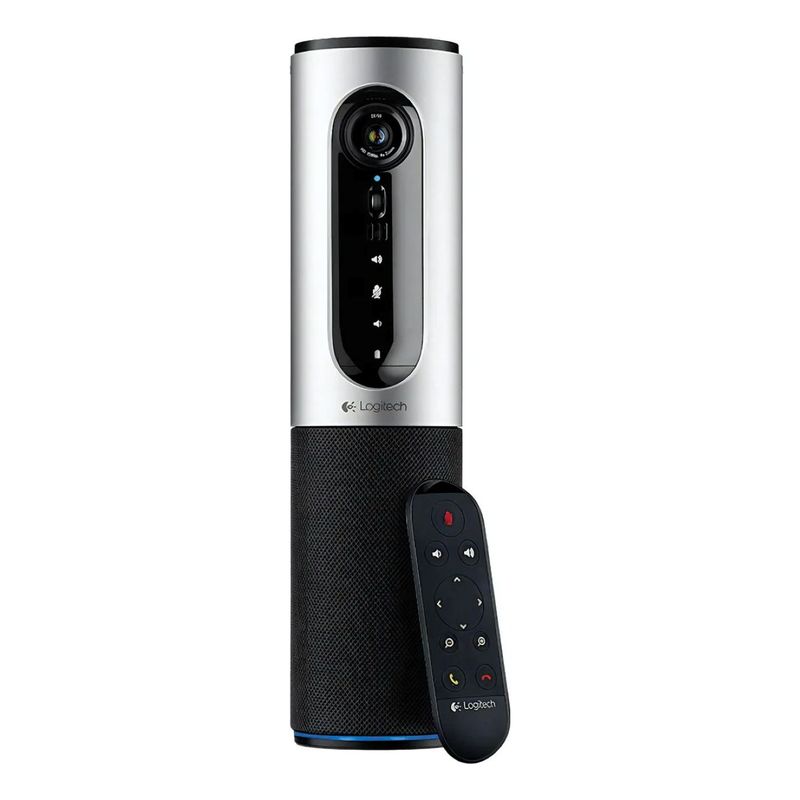 LOGITECH - Cámara web Logitech ConferenceCam Connect Full HD color plateado
