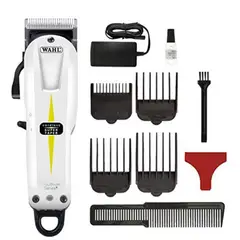 WAHL - Cortadora de Pelo Professional Super Taper Cordless Blanca