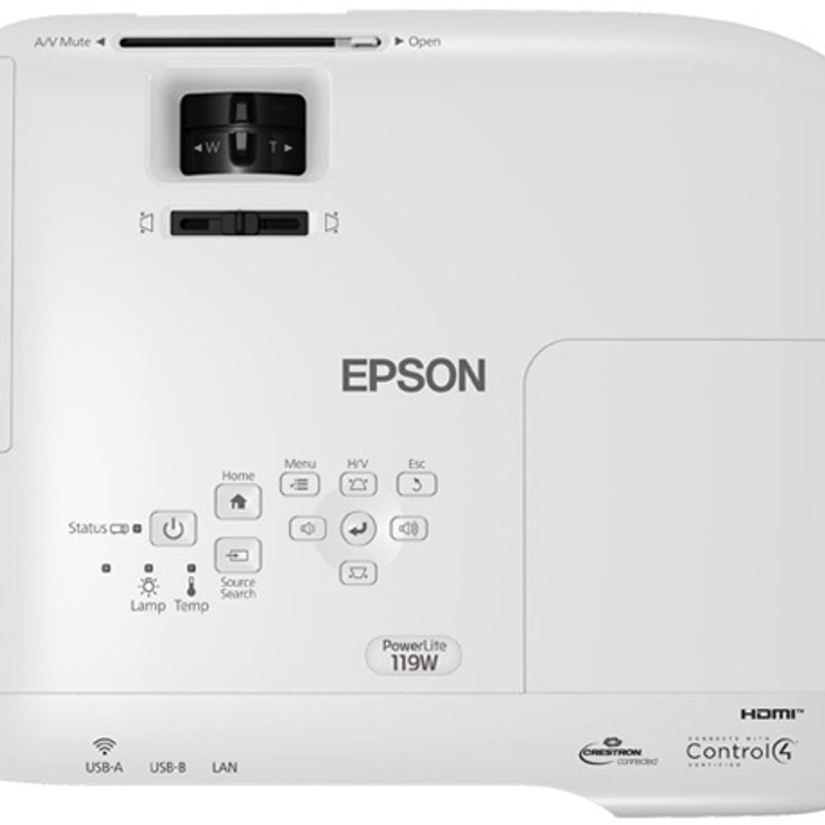 EPSON - Epson Proyector Powerlite 119w Color Blanco