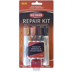 WEIMAN - Kit Reparador Muebles y Pisos de Madera 9 Piezas