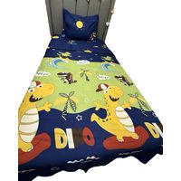 Set de Sábanas niña niño infantil 1 plaza Dino