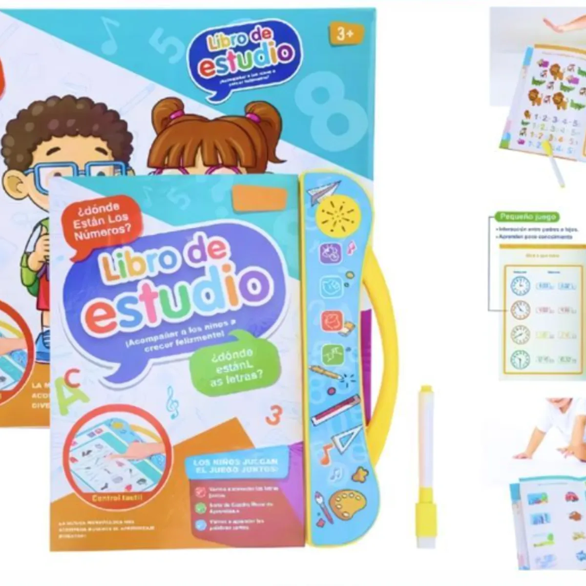 GENERICO - Libro De Aprendizaje Interactivo Musical Para Niños