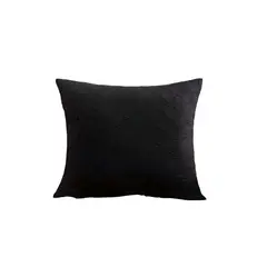 GENERICO - PACK DE 4 FUNDAS DE TERCIOPELO TRENZADO NEGRO