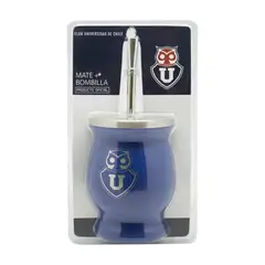 U DE CHILE - Mate + Bombilla 200 Ml
