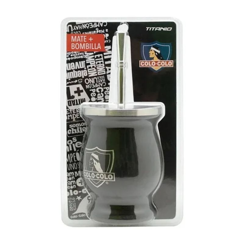 COLO COLO - Mate Colo-Colo + Bombilla 200 Ml