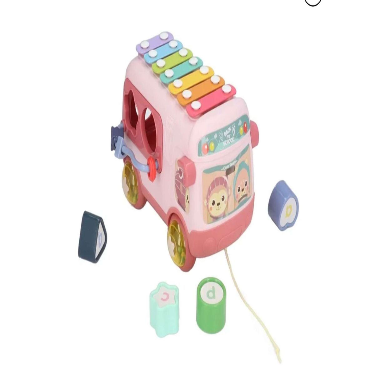 GENERICO - Bus Didáctico Musical 5 en 1  Juguete Educativo para Bebés