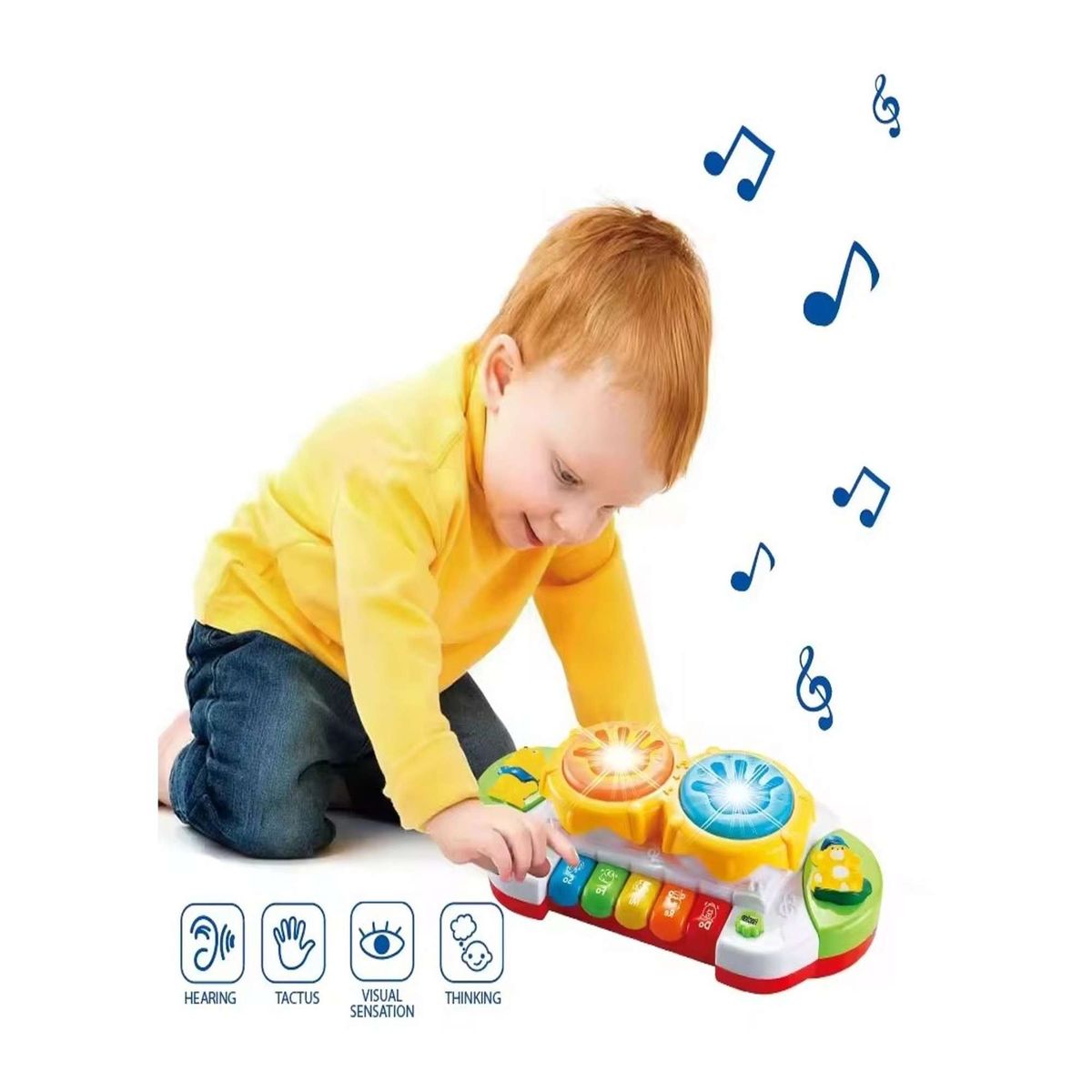 GENERICO - Piano Interactivo Musical Con Luz Y Sonido