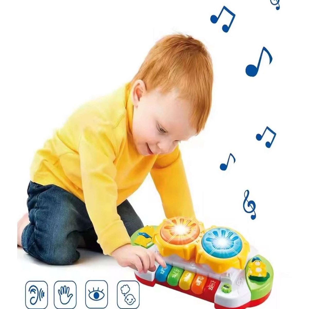 GENERICO - Piano Interactivo Musical Con Luz Y Sonido