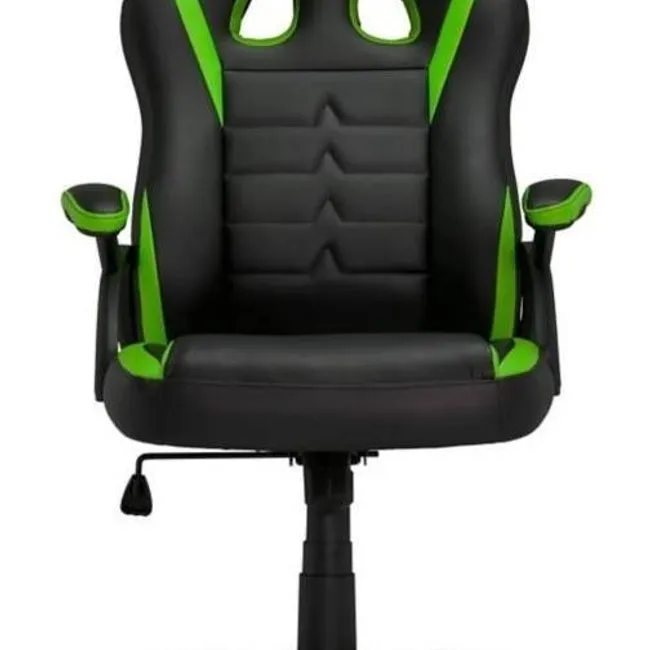 HHGEARS - SILLA GAMER HHGEAR SM115_BG BLACK AND GREEN