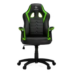 HHGEARS - Silla Gamer Hhgear Sm115bg Black And Green - Negro