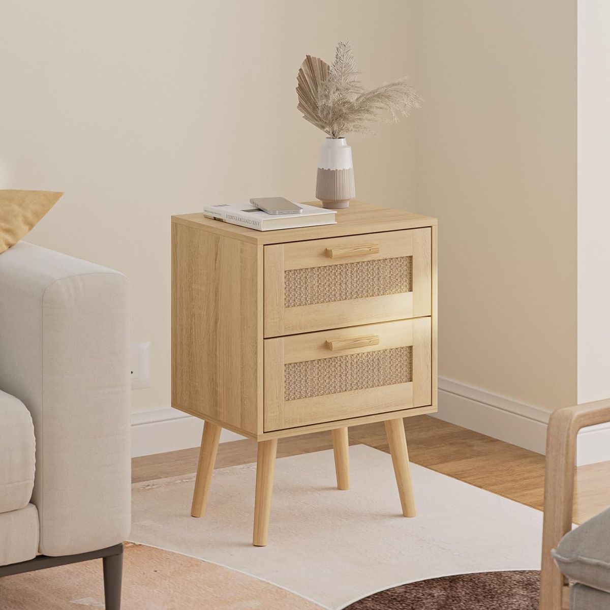 GENERICO - Velador Ratan Milán Doble