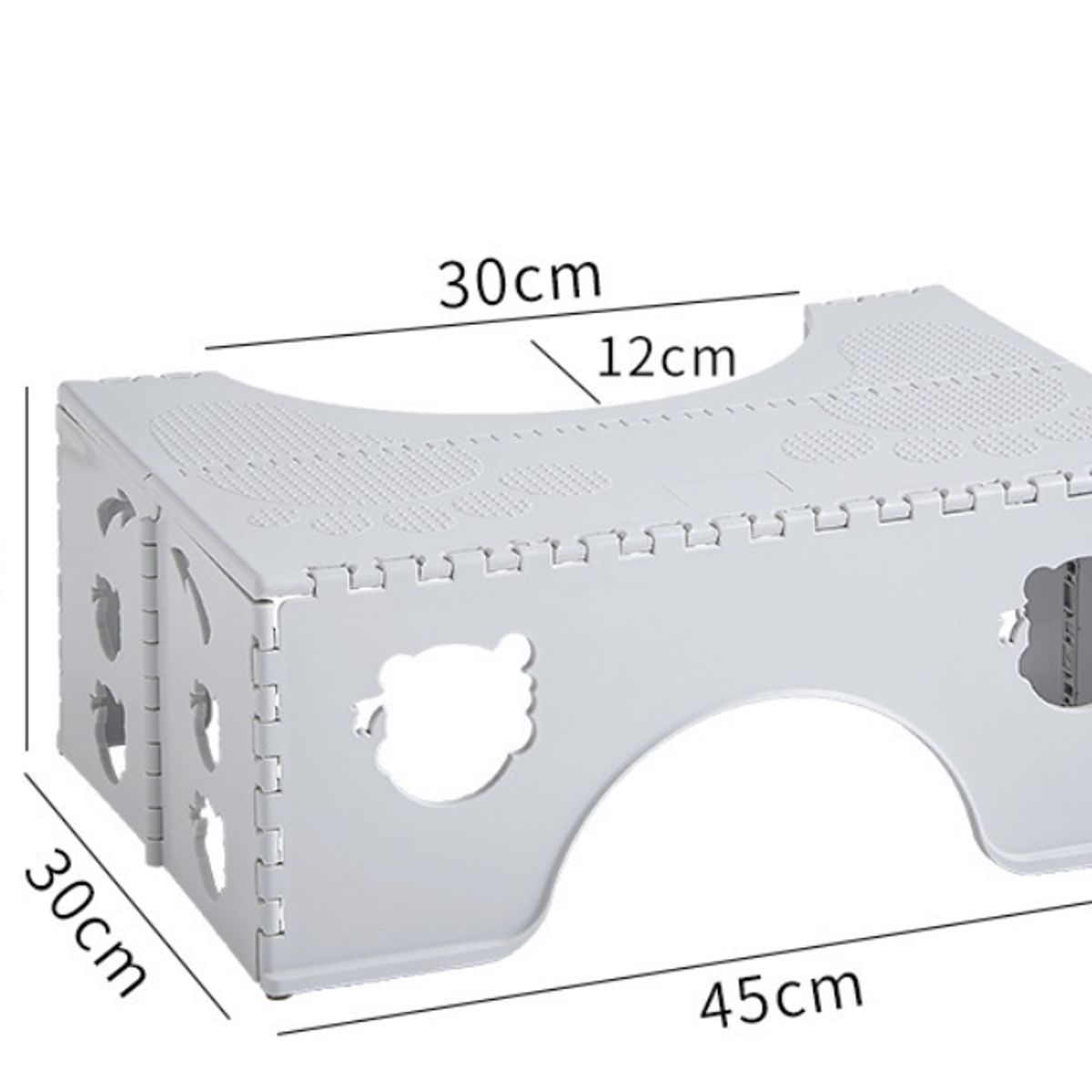 ATURE - Piso Wc Alzador Taburete De Baño Reposa Pies Mejora Postura