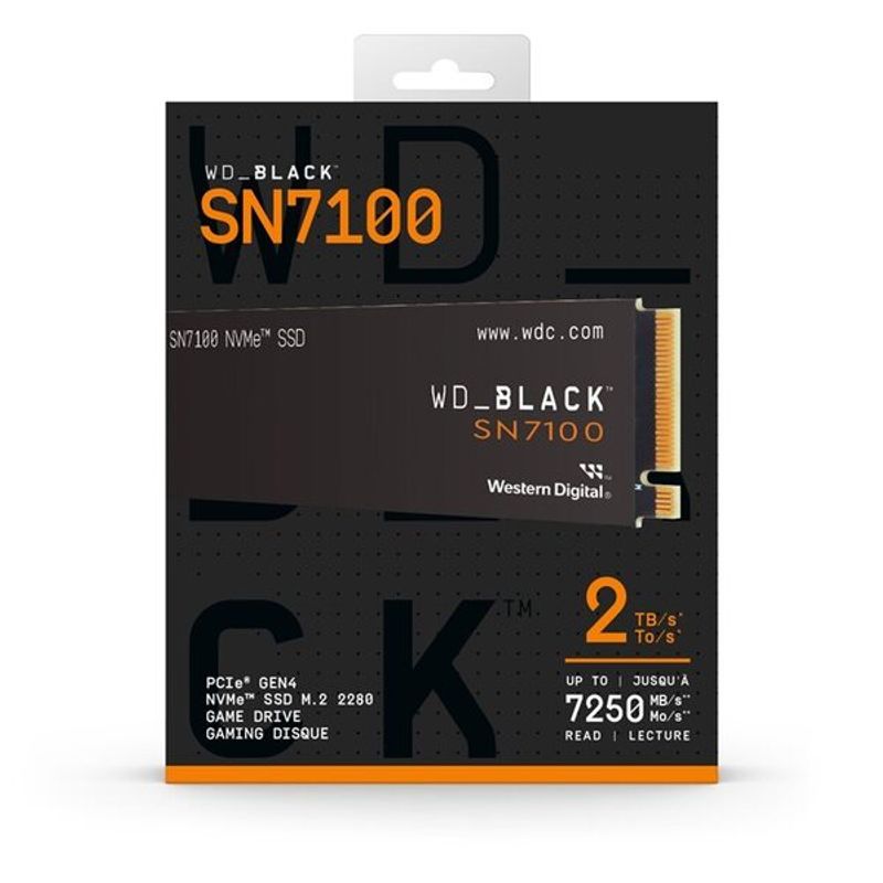 WD BLACK - SSD WD_Black SN7100 2 Tb M.2 Pcie Gen 4 Nvme