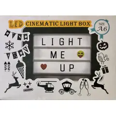MOVI - Caja de Luz Led- Cinematic light Box. Crea Mensajes Únicos.