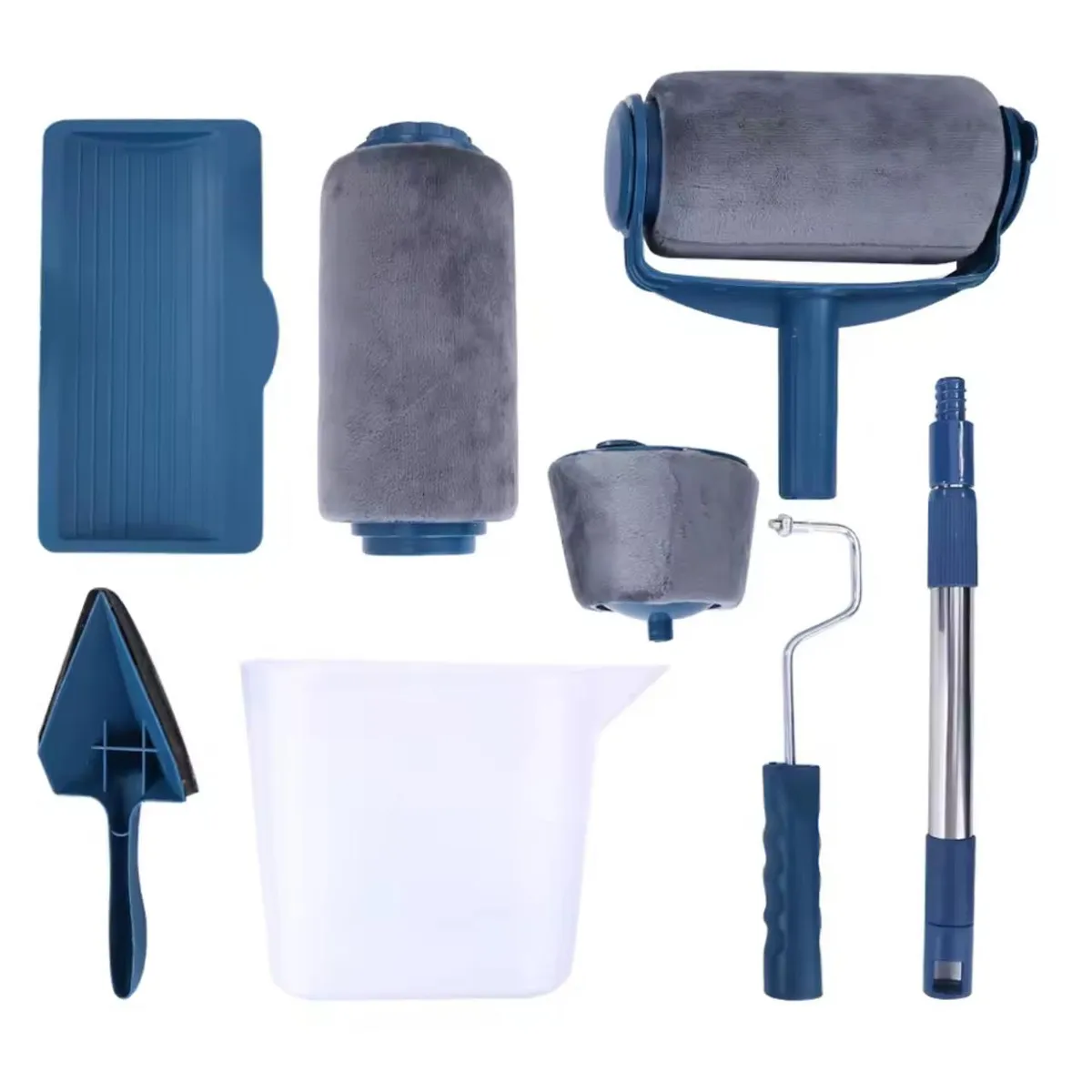 GENERICO - Rodillo Para Pintar Set Fácil Antiderrame Recargable