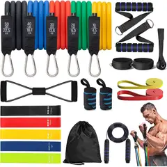 TATEE - Set 22 Bandas Elasticas Kit Bandas Resistencia Ejercicio