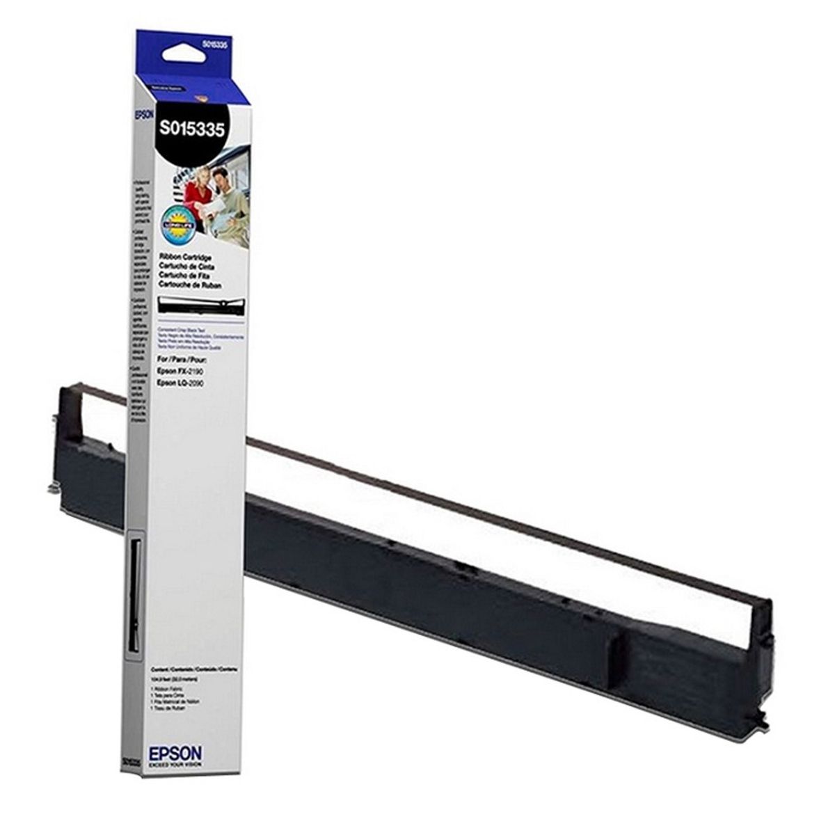 EPSON - Epson Cinta S015335 Negra Fx 2190 Lq 2090